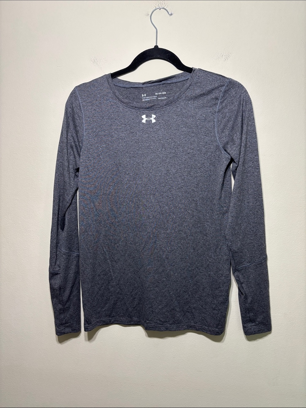 Under Armour Long Sleeve Tech Tee - Charcoal Gray
